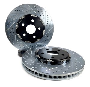 Chevrolet Corvette Brake Rotors (2) - Front - Baer Brakes - EradiSpeed+ Front SDZ 2-Piece - Black - `20-`25 Chevrolet Corvette Brake Rotors (2) - Front - Baer Brakes - EradiSpeed+ Front SDZ 2-Piece - Black - `20-`25